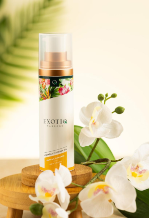 Olejek do masażu całego ciała o zapachu wanilii i karmelu - 100 ml