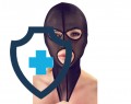 Elastyczna maska na twarz czarna, Erotic Med