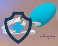 We-Vibe - Wish niebieski masażer łechtaczki