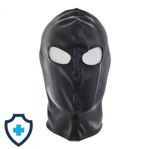 Maska BDSM ze sznurowaniem z tyłu głowy