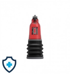 HydroMax3 czerwona, wodna pompka erekcyjna 