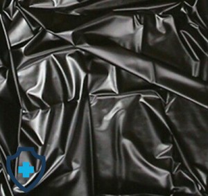 Prześcieradło do masażu Nuru, 180 x 260 cm, czarne 