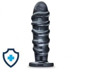 Bardzo duże, czarne dildo analne  27,9 cm