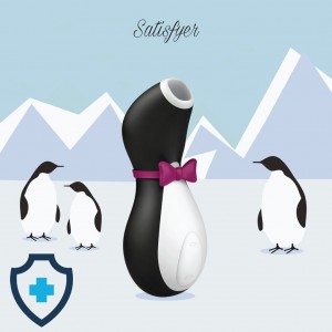 Bezdotykowy masażer  łechtaczki,  pingwinek Satisfyer Pro Penguin,  nowa generacja