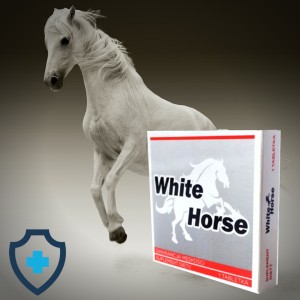 White horse - unikalna tabletka na potencję z buzdygankiem naziemnym, 1 szt