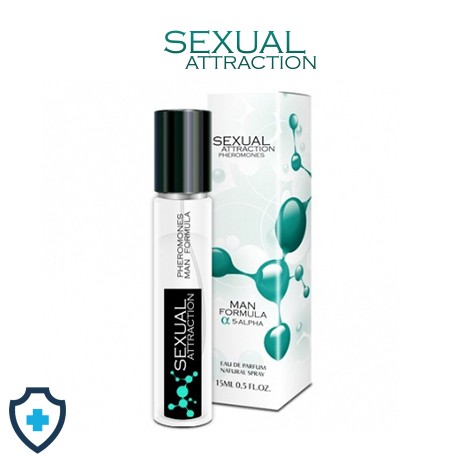 Sexual Attraction - męskie feromony z formułą 5-alpha, 15 ml