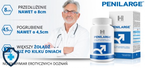 Penilarge tabletki 60 szt - powiększenie penisa XXL