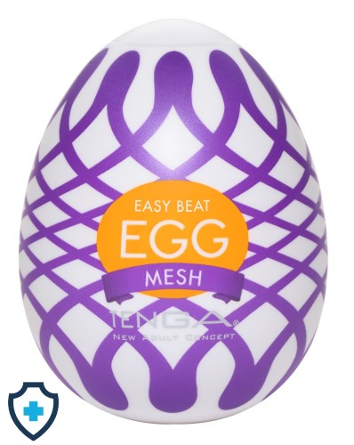 Masturbator Tenga w kształcie jajka - Mesh