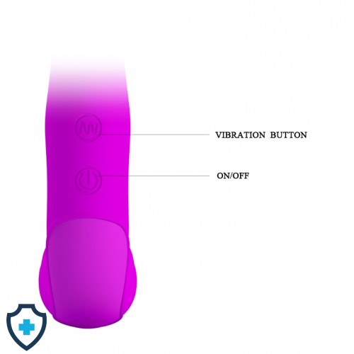 PODWÓJNY wibrator - dla par, do stymulacji analno-waginalnej