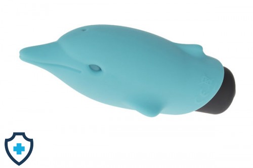 Mini wibratorek o wyglądzie delfina, stymulator łechtaczki