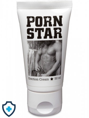 Porn star - profesjonalny krem erekcyjny dla mężczyzn, 50 ml, sex shop Kraków, www.erotic-med.pl 