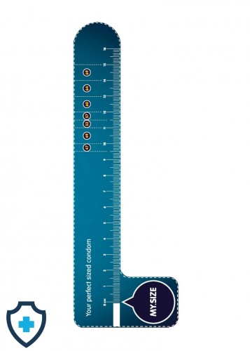 Prezerwatywy lateksowe - 3 sztuki, niestandardowy rozmiar, szerokość 53 mm