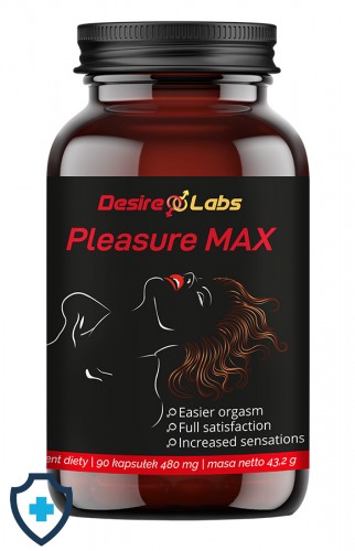 Pleasure MAX - suplement diety dla kobiet intensyfikujący orgazm sexshop Kraków