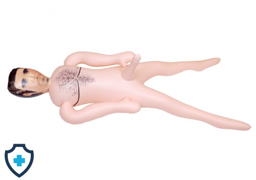 Dmuchana lalka, mężczyzna- Listonosz, penis 20 cm