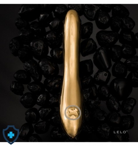 LELO - Inez Gold, luksusowy obiekt przyjemności - 24-karatowe złoto