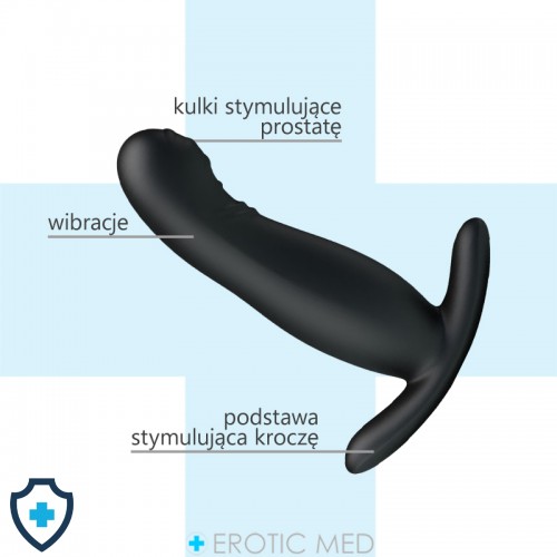 Funkcje i właściwości masażera prostaty z podstawą w kształcie kotwicy. Sex shop Kraków
